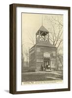 Lexington Battlefield Belfry-null-Framed Art Print