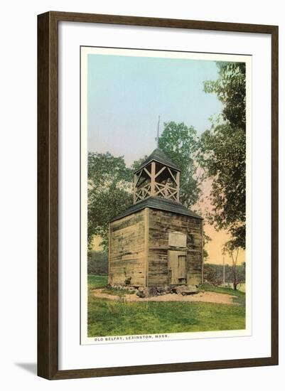 Lexington Battlefield Belfry-null-Framed Art Print