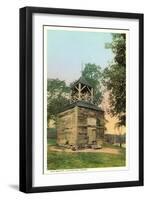 Lexington Battlefield Belfry-null-Framed Art Print