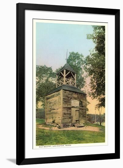 Lexington Battlefield Belfry-null-Framed Art Print