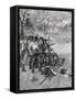 Lexington Green, Harper's Magazine, c.1883-Howard Pyle-Framed Stretched Canvas