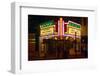 Lexington Kentucky neon marquee sign for movie theater saying Kentucky-null-Framed Photographic Print