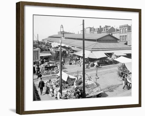 Lexington Market, Baltimore, Maryland-null-Framed Photo