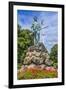 Lexington Minute Man Patriot Statue, Lexington Battle Green, Massachusetts.-William Perry-Framed Photographic Print