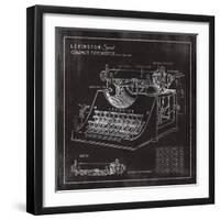 Lexington Typewriter-The Vintage Collection-Framed Giclee Print