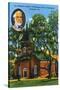 Lexington, VA, Exterior View of the Lee Memorial Chapel, Washington and Lee University-Lantern Press-Stretched Canvas