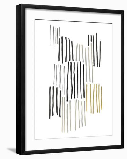 Ley Lines III-June Vess-Framed Art Print