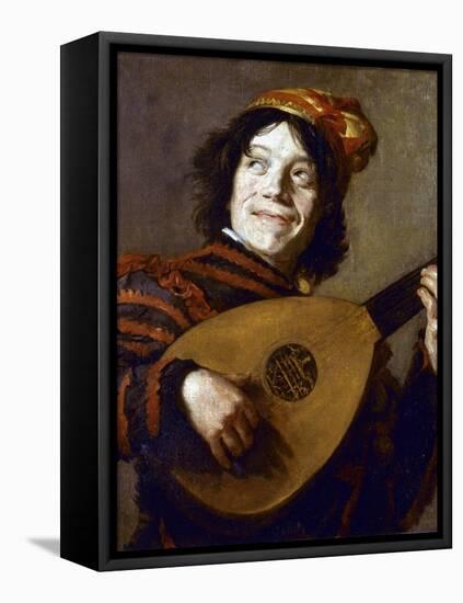 Leyster: The Jester-Judith Leyster-Framed Stretched Canvas