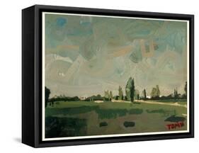 Leyton Pitch'N'Putt (Overgrown Now)-Thomas MacGregor-Framed Stretched Canvas