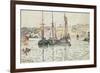 Lezardrieux-Paul Signac-Framed Giclee Print