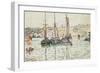 Lezardrieux-Paul Signac-Framed Giclee Print