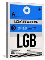 LGB Long Beach Luggage Tag I-NaxArt-Stretched Canvas