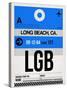 LGB Long Beach Luggage Tag I-NaxArt-Stretched Canvas