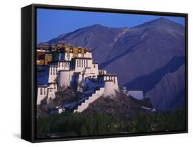 Lhasa, Potala Palace, Tibet-Paul Harris-Framed Stretched Canvas