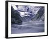 Lhotse Framed by the Western Comb, Nepal-Michael Brown-Framed Photographic Print