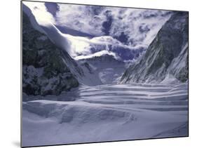 Lhotse Framed by the Western Comb, Nepal-Michael Brown-Mounted Photographic Print