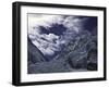 Lhotse Through the Khumbu Ice Fall-Michael Brown-Framed Photographic Print