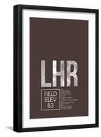 LHR ATC-08 Left-Framed Giclee Print