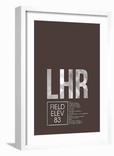 LHR ATC-08 Left-Framed Giclee Print