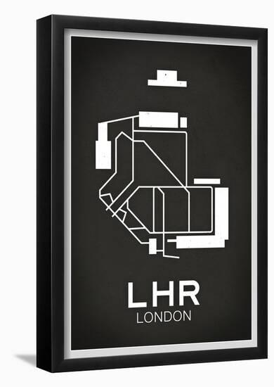 LHR London Airport-null-Framed Poster