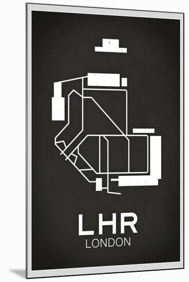 LHR London Airport-null-Mounted Poster