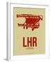 Lhr London Poster 1-NaxArt-Framed Art Print