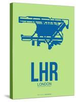 Lhr London Poster 2-NaxArt-Stretched Canvas