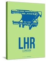 Lhr London Poster 2-NaxArt-Stretched Canvas