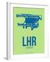 Lhr London Poster 2-NaxArt-Framed Art Print