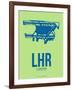 Lhr London Poster 2-NaxArt-Framed Art Print