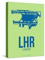 Lhr London Poster 2-NaxArt-Stretched Canvas