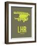 Lhr London Poster 3-NaxArt-Framed Art Print