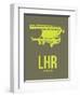 Lhr London Poster 3-NaxArt-Framed Art Print