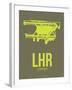 Lhr London Poster 3-NaxArt-Framed Art Print