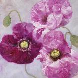Purple Poppies II-li bo-Giclee Print