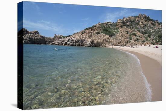 Li Cossi Beach at Costa Paradiso, Sardinia, Italy, Mediterranean-Ethel Davies-Stretched Canvas