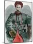 Li Hongzhang (1823-1901). Politician of the Late Qing Empire. Engraving, 1892. Colored.-Tarker-Mounted Photographic Print