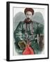 Li Hongzhang (1823-1901). Politician of the Late Qing Empire. Engraving, 1892. Colored.-Tarker-Framed Photographic Print