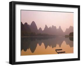 Li Jiang (Li River), Yangshuo, Guangxi Province, China, Asia-Jochen Schlenker-Framed Photographic Print