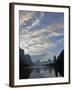 Li River and Karst Peaks at sunrise, Guilin, China-Adam Jones-Framed Photographic Print