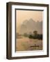 Li River and Limestone Mountains and River,Yangshou, Guangxi Province, China-Steve Vidler-Framed Photographic Print