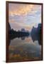 Li River at sunrise, near Xingping, China-Adam Jones-Framed Photographic Print