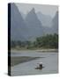 Li River, Guilin, Guangxi Province, China, Asia-Angelo Cavalli-Stretched Canvas