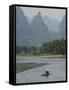 Li River, Guilin, Guangxi Province, China, Asia-Angelo Cavalli-Framed Stretched Canvas