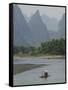 Li River, Guilin, Guangxi Province, China, Asia-Angelo Cavalli-Framed Stretched Canvas