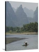 Li River, Guilin, Guangxi Province, China, Asia-Angelo Cavalli-Stretched Canvas