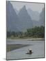 Li River, Guilin, Guangxi Province, China, Asia-Angelo Cavalli-Mounted Photographic Print