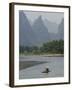 Li River, Guilin, Guangxi Province, China, Asia-Angelo Cavalli-Framed Photographic Print