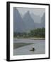 Li River, Guilin, Guangxi Province, China, Asia-Angelo Cavalli-Framed Photographic Print