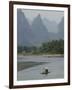 Li River, Guilin, Guangxi Province, China, Asia-Angelo Cavalli-Framed Photographic Print